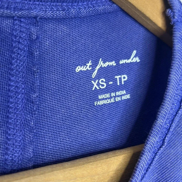 Urban Outfitters Out From Under Ava Lagenlook Exposed Seam High Low thermal top - Picture 8 of 15